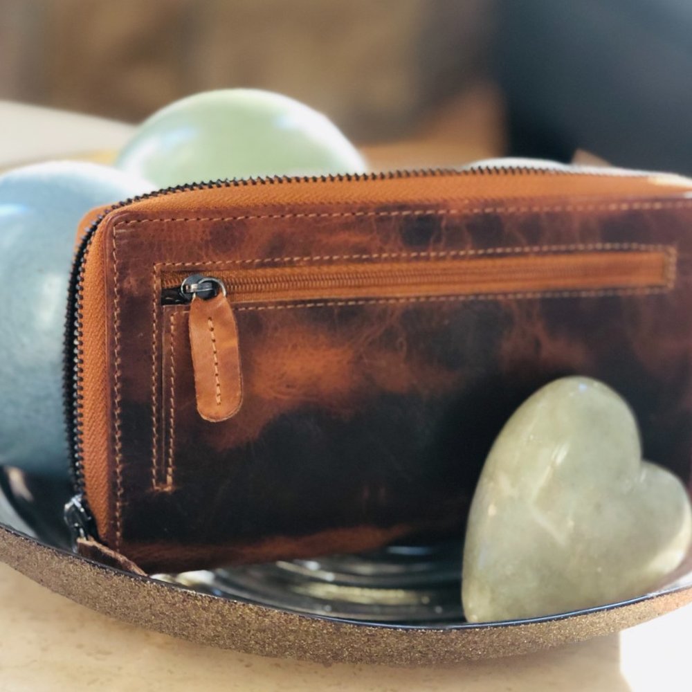 Rich Brown Leather Wallet from C2C carbon2cobalt